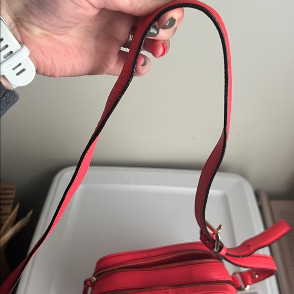 Kate Spade Mulberry Street Coral Pebble Leather Pyper Crossbody - Picture 7 of 7